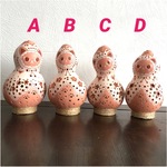 ひょうたんミニランプ　テラコッたんピンクA／B／C／D