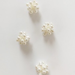 new!【4pcs】Simpleパールパーツ2