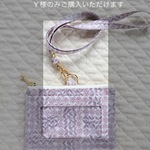 ＊送料無料＊Y様ご依頼品　IDカードホルダー　スリーピングローズ