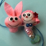 マーメイドと うさぎの ボンボンちゃん