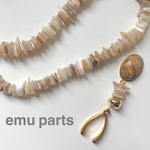 天然石 shell beads20p