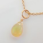 Opal * Pendant top * k14gf