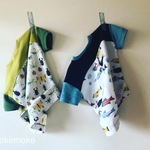 夏のTシャツ　昆虫採取　100