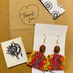 輸入リボンピアスのセット🌼