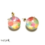 ころりん一つ星ピアス　no395