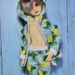  【受注生産】1／4ドール  セットアップ メンズ 夏 パーカー SDM 服