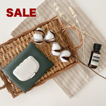 ★SALE【M：蓋なし：アッシュグリーン】ウェットティッシュケース