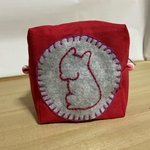 小さなボックスポーチ💕予約済み