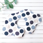 優しい温もり 玄米カイロ ネックショルダー dot (black)