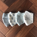【翌日発送】おでかけマスク４枚セット*lace flower・Provence