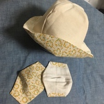 帽子とマスク2枚のセット