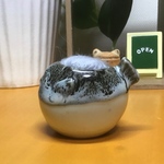 美濃焼羊毛フェルト針山(河豚)