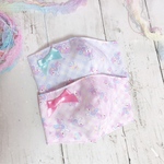 ひんやりキッズマスク💙ユニコーン ♡２枚set♡