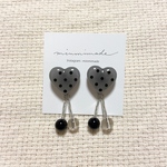 ー受注製作・gray dot pierceー