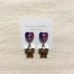 bijou silver heart