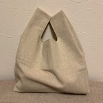 エコバッグ（小）綿麻ナチュラル