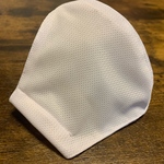 即納★吸水速乾 接触冷感★ 立体マスク 大きめ 【ホワイト　白】 男性 女性用 手作り　夏マスク　ソアスターメッシュマスク 