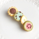 夏の思い出クッキーヘアクリップ