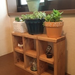 長四角のシェルフ