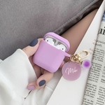 【丸チャーム】文字入りオーダーメイド AirPods 保護ケース