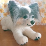 483kichi様オーダー品【羊毛フェルト・パピヨンくん】