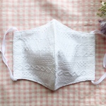 超冷感！夏マスク♡フランス刺繍マスク