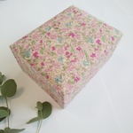 カルトナージュのスクエアBOX(ロアンヌ・ピンク)