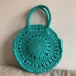 円形☆スズランテープバッグ