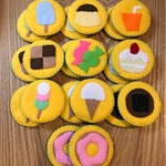 フェルトハンドメイド　知育玩具　絵合わせゲーム