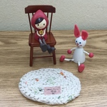 【再販】ミニチュア三つ編み風マット（D)