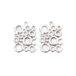 PDT-2224-MR【2個入り】バブルスクエアペンダント,Bubble square Pendant