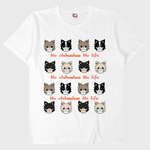 【大人用】チワワ愛たっぷり　No chihuahua No life Tシャツ　