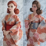 浴衣＋選べる帯セット【1/6 ドール服 29センチ 着物】
