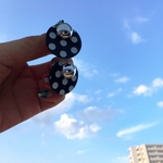#53    ドットピアス　イヤリング　🎱