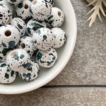 20pcs Handmade* 資材 B-661 multi paint wood