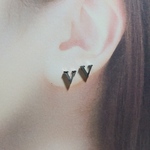 🐯イニシャルピアス「V」