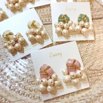 ♥Happyprice♥whipcream♡イヤリング（抹茶のみ）