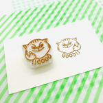 GOOD！な猫の消しゴムはんこ[スタンプ]