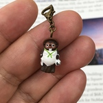 幸せ持ってるぽんぽこ狸のマスクチャーム