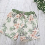 子供服 100 ショートパンツ ボタニカル
