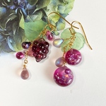 葡萄ジューシーピアス／イヤリング　A392