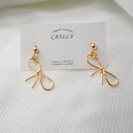 ワイヤーリボンピアス/イヤリング　アレルギー対応