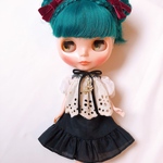 ブライス アウトフィット 花柄 ワンピース リカちゃん