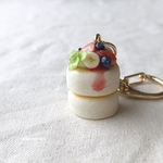 フルーツスフレパンケーキのキーホルダー