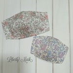 [S様オーダー品]＊Liberty Mask＊大人用・こども用セット/リバティ/夏マスク/冷感加工/おしゃれマスク