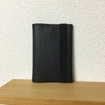 フェイクレザーのブックカバー