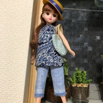 リカちゃんサイズの着せ替え服