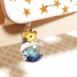 510-14　Lapis lazuli　オルゴナイトのスマホピアス　 *.:★ orgonite ★:.* 