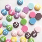 001. ｍチョコ デコパーツ 16個セット