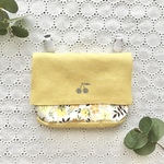 LIBERTY＊さくらんぼの移動ポケット　エデナム（イエロー）